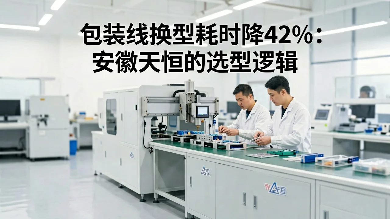包装线换型耗时降42%:安徽天恒的选型逻辑